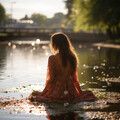 Los Autores、Agua calmante、Meditación de sanación - Meditación Tranquila Del Paisaje Acuático