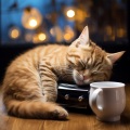 Popular Jazz Cafe Bar、Los gatos del jazz、Música para gatos - Meneo De Patas En Armonía De Jazz