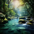 Simply Instrumental Music、Soft Water Streams Sounds、Nature Sleep - Tranquil Water’s Sleep Tunes