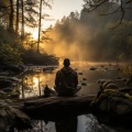 Grabaciones de naturaleza 4D、Sonidos de agua dulce、Estudiar Mucho - Viaje Del Agua Hacia La Bienaventuranza Del Estudio