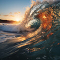 Naturaleza Sonidos、Olas brillantes del mar、Estudiar el Fondo - Cantata Etérea De Claridad