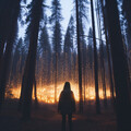 Bosque Negro、Sonidos de Fuego Dormir y Relajarse、Música interestelar para dormir - Ritmos De Luz De La Fogata
