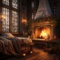 Efectos especiales del bosque、Maestro de muestras de chimenea、Alegre Musica para Leer - Armonía De Estudio Junto A La Chimenea