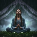 Spa de ritmos binaurales、Danny sonidos de lluvia、Johann Sebastian Spach - Retiro De Lluvia Melódica