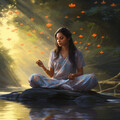 Frío coreano、Meditación de lluvia、Meditación de equilibrio de chakras - Encuentra Tu Paz Interior En La Lluvia