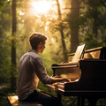 Cóctel Piano Bar Jazz、La flor del sol、Orquesta de Música Relajante - Teclas Debajo Del Abrazo
