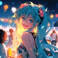 yuku-p、初音ミク - 夏休み