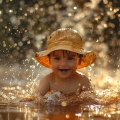 Duerme Bebe Duerme、Tormentas bálticas、Mentes Espirituales - Juego En El Río Para La Sonrisa Del Bebé