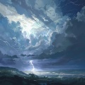 Meditation Music、The Magical Drops、Seraphic Binaural Wisdom - Serene Meditation with Rain Thunder