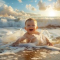Taller de Música Activa para Bebés、Banco del Océano、Bebés de la nube - Bebé Zen Del Océano