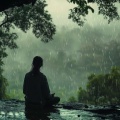 Santuario de Viajes Astrales、Celeridad、Sinfonía natural - Meditación Tranquila En La Lluvia