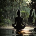 Terapia de la flor de loto、Música de día lluvioso、Sonidos infinitos - Meditación Suave En La Lluvia
