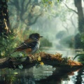 Outside Recordingsfor Rest、Magic Vision、Singing Sirens - Tranquil Birds for Furry Companions