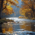 Meditacion Budista Maestros、Río armonía、Latidos de la soledad - Meditación En El Flujo Del Río En Calma