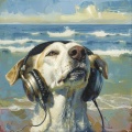 Dog Music Hour、Exotic Wave Sounds、Pure Binaural Beats Study - Canine's Oceanfront Play