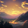 钟兴民 - Sunset In The Alps
