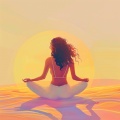 Música pura de yoga、Proyecto Divinidad - Abrazando La Resonancia Bienaventurada Del Yoga