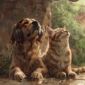 Rain Sizzlers、Peaceful Me、Pets - Rain's Gentle Nuzzle