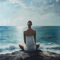Listas de reproducción de música de yoga、El Cosmos Sagrado、Controla tu respiración - Los Sonidos Del Yoga Extienden La Calma