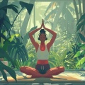 One Hour Yoga Music、Beats Zone、Lofi DreamHop - Yoga Vibes Calm