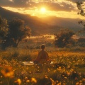 Relajarse Meditar Sueño Medios、Música relajante con sonidos de la naturaleza、Cafe de Musica Instrumental - Aguas Serenas Fluyen Con Gracia