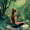 Academia de Relajamento Espiritual、Magia de Avalón、Siente el canal de poder - La Música Susurra Tonos Serenos
