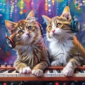 Blissful Tunes、Cat Music Studio、Cats Music Cradle - Kitty's Keynotes Calm