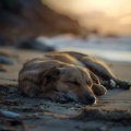 Música para perros y gatos、chabolas de mar、Grabaciones de costa a costa - Amigos Peludos Tranquilizados Por La Canción Del Océano