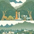 友援、小敏 - 山水唱情歌