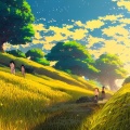 笨老猫 - 金瓶似的小山