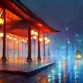 浮生曉夢 - 花雨夜