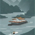 大喵、阿英、蒹葭 - 画舫烟中浅