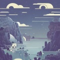 李妹妹 - 蓝蓝的夜