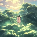 远山、缘月 - 白云下的爱情