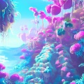 碎笑红朱。 - 菩提花