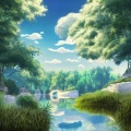 夜雨沁琉璃、洛天依 - 【洛天依AI翻唱】江湖入怀