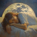 Sérénité nocturne pour une relaxation profonde、Harmonies du sommeil、Zen Musique Détente - Âmes Binaires