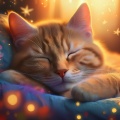 Cena Música Relajante、Dulces Sueños Felinos、Gatos somnolientos - Armonía Tranquila Para Gatos