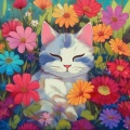 Música fácil de domingo por la mañana、Relaja mi gatita、Solo para gatos - Suaves Armonías De Gatos