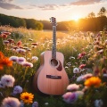 Musica Relajante de Guitarra Lista De Reproduccion、Sonidos de la Naturaleza Música de la Naturaleza、Trueno etc. - Calidez De Guitarra Rústica