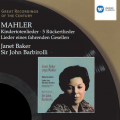 hallé orchestra、john barbirolli、Janet Baker - Kindertotenlieder (Rückert) (1999 Remastered Version): II: Nun seh' ich wohl, warum so dunkle Flammen