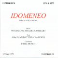 Giovanni Battista Varesco - Idomeneo, K. 366, Act II Scene 3: Fuor del mar ho un mare in seno
