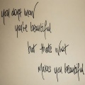 You Don't Know You're Beautiful - What Makes You Beautiful