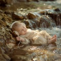 Hush Now Baby、ASMR River & Waterfall、Wellness Portal - Stream's Gentle Lullaby for Sleep