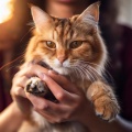 Barba en calma、Gato tranquilo、Perspectivas Naturales - Capas De Calma Felina
