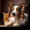 Binaural Mind Dimension、Pets to Calm、World Pet Music - Keys for Calmness