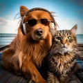 Lofi Beats And Remixes、Night Pet Music、Pet Ambience - Canine Calm Tones