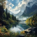 Echoes Of Nature、Ambient Rain、Nature Therapy - Zen