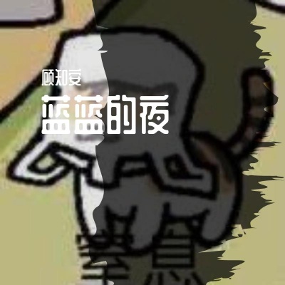 蓝蓝的夜