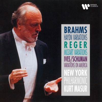 Brahms: Haydn Variations, Op. 56a - Reger: Mozart Variations, Op. 132 - Ives: Variations on